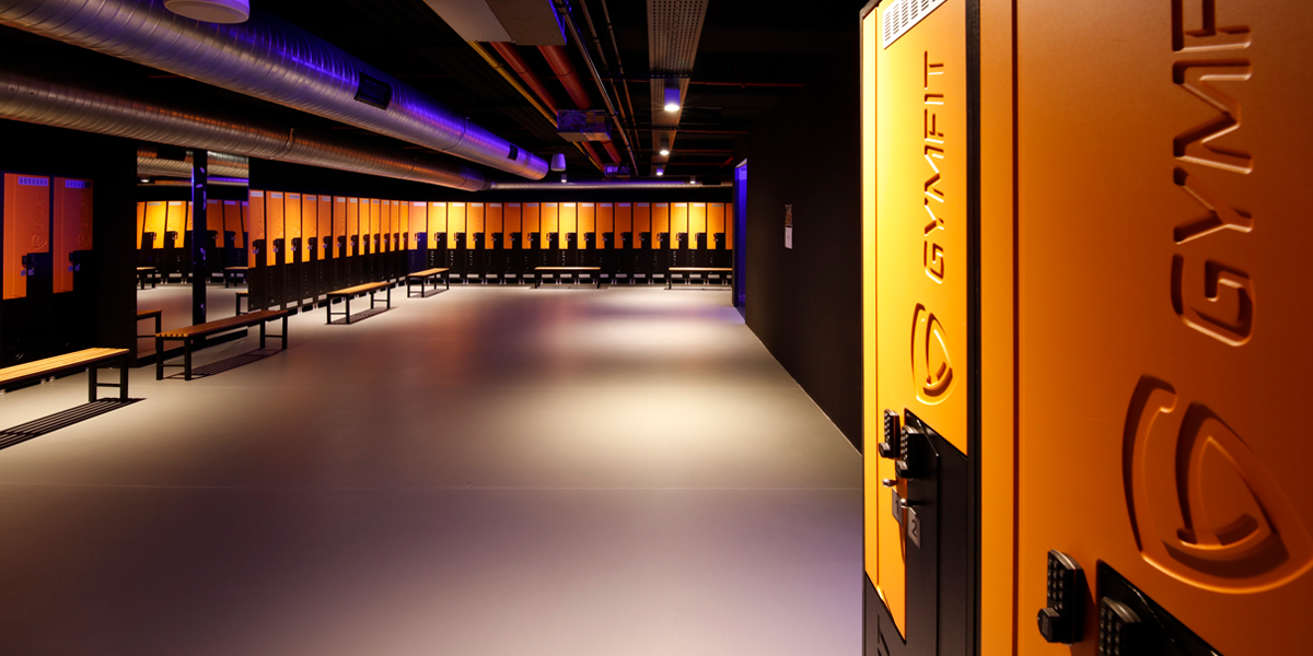 Gymfit Plaza - Elektronik Kilitli Soyunma Dolapları